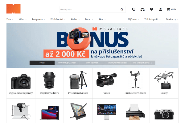 Internetov obchod Megapixel.cz